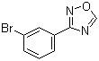 结构式 CAS# 1033202-12-8, 3-(3-溴苯基)-1,2,4-恶二唑