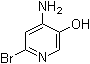4-Amino-6-bromo-3-pyridinol molecular structure (CAS 1033203-48-3)