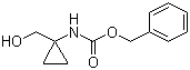结构式 CAS# 103500-22-7, N-[1-(羟甲基)环丙基]氨基甲酸苯甲酯