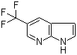 结构式 CAS# 1036027-54-9, 5-(三氟甲基)-1H-吡咯并[2,3-b]吡啶