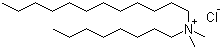 Octyldodecyldimethylammonium chloride molecular structure (CAS 10361-16-7)