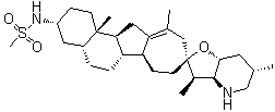 Saridegib分子结构 (CAS 1037210-93-7)