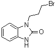 1-(3-溴丙基)-1,3-二氢-2H-苯并咪唑-2-酮分子结构 (CAS 103784-04-9)