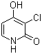3-氯-4-羟基-2(1H)-吡啶酮分子结构 (CAS 103792-81-0)