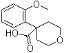 结构式 CAS# 1039931-72-0, 四氢-4-(2-甲氧基苯基)-2H-吡喃-4-甲酸