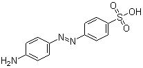 结构式 CAS# 104-23-4, 对氨基偶氮苯基-4-磺酸; PAABSA
