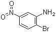 结构式 CAS# 10403-47-1, 2-溴-5-硝基苯胺