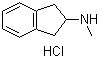 结构式 CAS# 10408-85-2, N-甲基茚满-2-胺盐酸盐