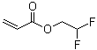 2-Propenoic acid 2,2-difluoroethyl ester molecular structure (CAS 104082-95-3)