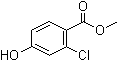 Methyl 2-chloro-4-hydroxybenzoate molecular structure (CAS 104253-44-3)