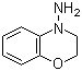 2,3-Dihydro-4H-1,4-benzoxazin-4-amine molecular structure (CAS 104255-56-3)