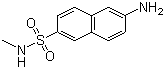 2-Naphthylamine-6-sulfonmethylamide molecular structure (CAS 104295-55-8)