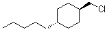 trans-1-(Chloromethyl)-4-pentylcyclohexane molecular structure (CAS 104583-79-1)