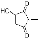 结构式 CAS# 104612-35-3, (S)-(-)-2-羟基-N-甲基琥珀酰亚胺