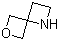 structure of CAS# 1046153-00-7, 6-Oxa-1-azaspiro[3.3]heptane;Ring Parent