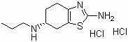 Pramipexole dihydrochloride molecular structure (CAS 104632-25-9)