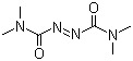 N,N,N',N'-Tetramethylazodicarboxamide molecular structure (CAS 10465-78-8)