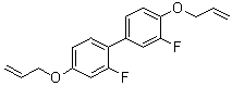 2,3'-Difluoro-4,4'-bis(2-propen-1-yloxy)-1,1'-biphenyl molecular structure (CAS 1046758-92-2)