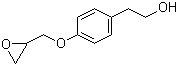 4-(2-Oxiranylmethoxy)benzeneethanol molecular structure (CAS 104857-48-9)