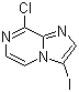 8-Chloro-3-iodoimidazo[1,2-a]pyrazine molecular structure (CAS 1049677-32-8)