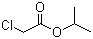 Isopropyl chloroacetate molecular structure (CAS 105-48-6)