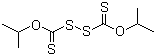 结构式 CAS# 105-65-7, 二硫化二异丙基黄原酸酯; 促进剂 DIP
