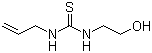 1-Allyl-3-(2-hydroxyethyl)-2-thiourea molecular structure (CAS 105-81-7)