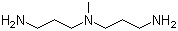 N,N-Bis(3-aminopropyl)methylamine molecular structure (CAS 105-83-9)