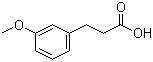 结构式 CAS# 10516-71-9, 3-(3-甲氧基苯基)丙酸