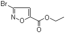 structure of CAS# 105174-97-8, Ethyl 3-bromoisoxazole-5-carboxylate;3-Bromo-isoxazole-5-carboxylic acid ethyl ester
