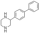 2-(Biphenyl-4-yl)piperazine molecular structure (CAS 105242-10-2)