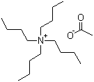 结构式 CAS# 10534-59-5, 四丁基醋酸铵
