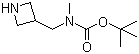 结构式 CAS# 1053655-53-0, N-(3-氮杂环丁烷甲基)-N-甲基氨基甲酸叔丁酯