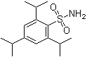 结构式 CAS# 105536-22-9, 2,4,6-三异丙基苯磺酰胺