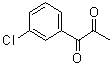1-(3-Chlorophenyl)-1,2-propanedione molecular structure (CAS 10557-17-2)