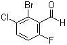 结构式 CAS# 1056264-66-4, 2-溴-3-氯-6-氟苯甲醛