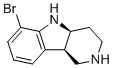 structure of CAS# 1059630-07-7, (4aS,9bR)-6-Bromo-2,3,4,4a,5,9b-hexahydro-1H-pyrido[4,3-b]indole