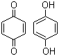 structure of CAS# 106-34-3, Quinhydrone;2,5-Cyclohexadiene-1,4-dione 1,4-benzenediol (1:1)