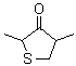 2,3,4,5-Tetrahydro-2,4-dimethylthiophen-3-one molecular structure (CAS 106014-15-7)