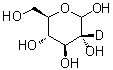 D-Glucopyranose-2-d molecular structure (CAS 106032-60-4)