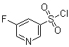 5-Fluoropyridine-3-sulfonyl chloride molecular structure (CAS 1060802-49-4)