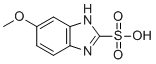 structure of CAS# 106135-28-8, Omeprazole Impurity 16;5-methoxy-1H-benzimidazole-2-sulfonic acid