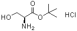 tert-Butyl L-serinate hydrochloride molecular structure (CAS 106402-41-9)