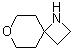 structure of CAS# 106404-52-8, 7-Oxa-1-azaspiro[3.5]nonane