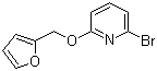 结构式 CAS# 1065484-89-0, 2-溴-6-(2-呋喃基甲氧基)吡啶