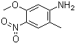 5-Methoxy-2-methyl-4-nitroaniline molecular structure (CAS 106579-00-4)