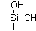 Dimethylsilanediol molecular structure (CAS 1066-42-8)