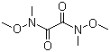 N,N'-Dimethoxy-N,N'-dimethyloxamide molecular structure (CAS 106675-70-1)
