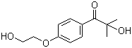 结构式 CAS# 106797-53-9, 2-羟基-4'-(2-羟乙氧基)-2-甲基苯丙酮
