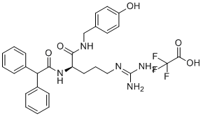结构式 CAS# 1068148-47-9, BIBP 3226三氟乙酸盐